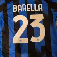 Maglia Inter Niccolò Barella autografata COA 