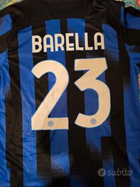 Maglia Inter Niccolò Barella autografata COA 