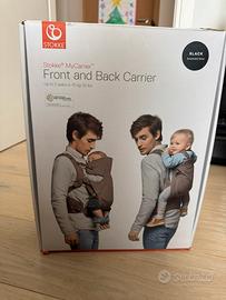 Marsupio Stokke MyCarrier Front & Back Mesh Nero -