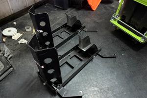 Blocca ruota trasporto moto