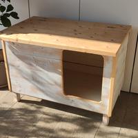 Casetta di legno per cane mezza taglia