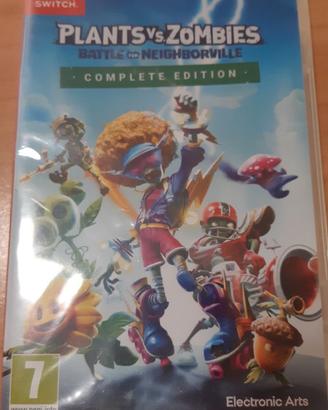 Videogioco Plants vs Zombies Nintnedo Switch nuovo