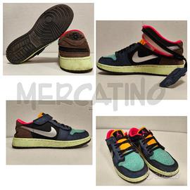 SNEAKERS JORDAN 1 LOW FLYEASY BIO HACK MULTICOLOR