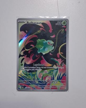 pokemon Bulbasaur art rare