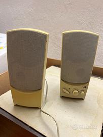 Casse  acustiche PC  vintage  JS - coppia speaker