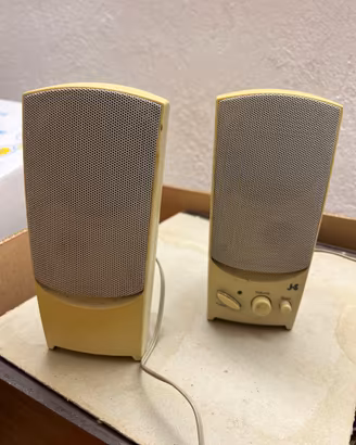 Casse  acustiche PC  vintage  JS - coppia speaker