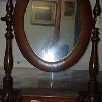 specchio vintage da tavolo