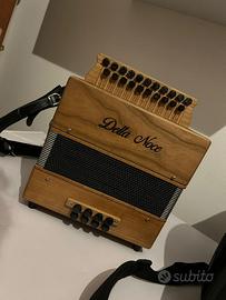 Organetto 8 bassi della noce sol/do
