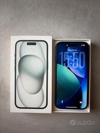 iPhone 15 128gb - garanzia fino al 08/2027