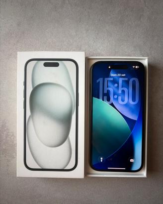 iPhone 15 128gb - garanzia fino al 08/2027