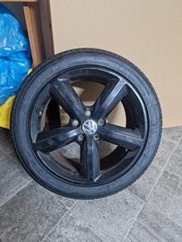 Cerchi VW da 17 con gomme nuove