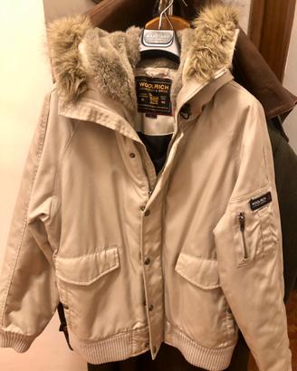 Bomber Woolrich crema uomo L