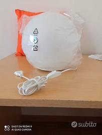 Prezzo re.ga.lo x lampada tonda di vetro bianco