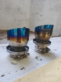 Coppia Terminali di Scarico Stile BMW 335