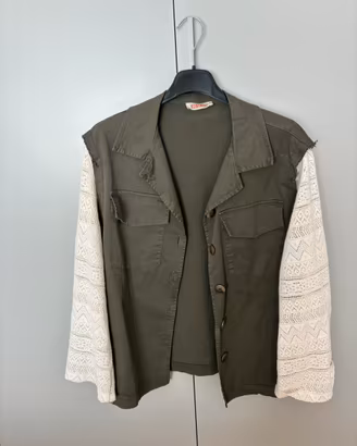 Giacca /Camicia Militare Kontatto Maniche in Pizzo