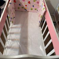 Lettino per bambini con funzione dondolo