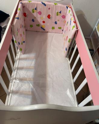 Lettino per bambini con funzione dondolo