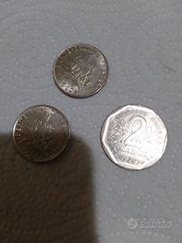 Monete franchi francesi  1960/1968/1979