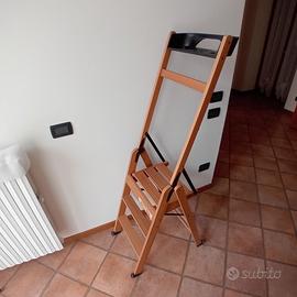 Scala pieghevole in legno Foppapedretti 3 gradini 