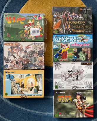 GAMEPARK GP32 FLU  + 7 GIOCHI - rarissima