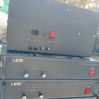 finali amplificatori lem fbt behringer 
