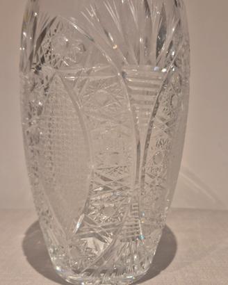 vaso cristallo bohemia 