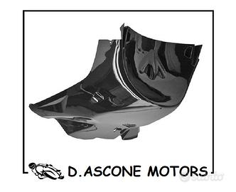 SOTTOPEDANA NERO METAL MBK NITRO – YAMAHA AEROX 50