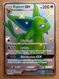Carta Pokémon Espeon GX SV60 di Destino Sfuggente