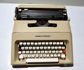 MACCHINA DA SCRIVERE OLIVETTI LETTRA 35