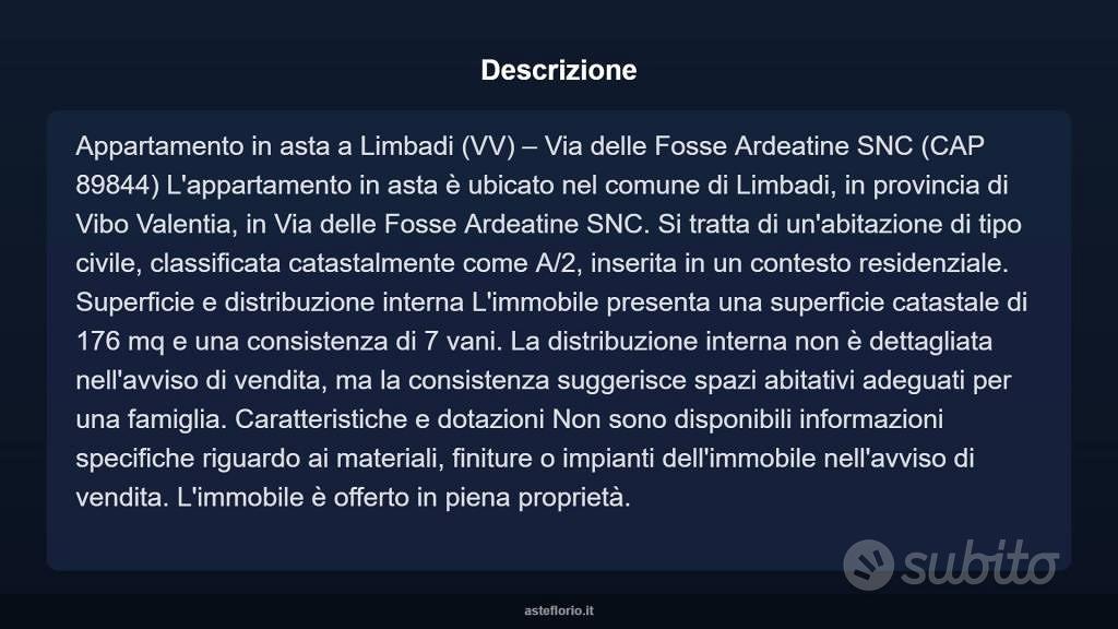 Appartamento – Limbadi, Vibo Valentia - Vista 3