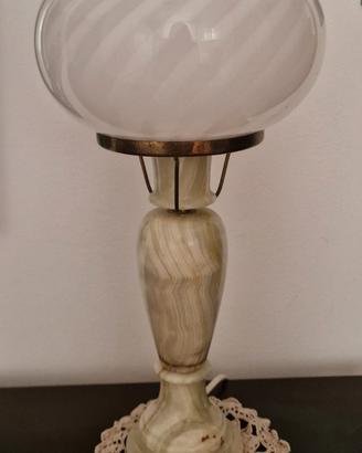 Lampada in onice