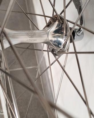 ruote da corsa Ambrosio campagnolo 