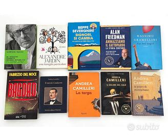 10 libri: Camilleri, attualita’, narrativa, gialli