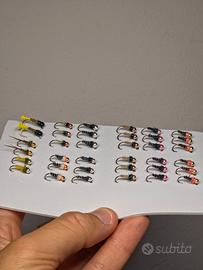 Kit 36 Ninfe in Tungsteno - Pesca a mosca 