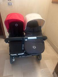Bugaboo Donkey passeggino gemellare/fratellare