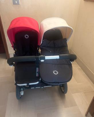 Bugaboo Donkey passeggino gemellare/fratellare