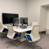 Postazioni ufficio complete bench 2/4/6 postazioni