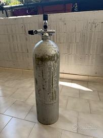 Bombola sub 9 litri alluminio