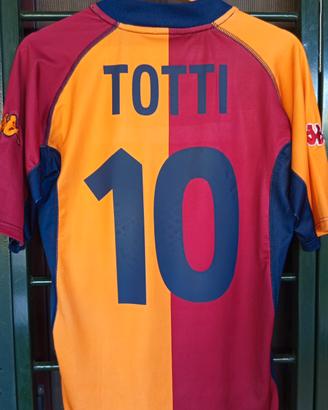 Maglia AS Roma 2001 2002 Totti Scudetto originale