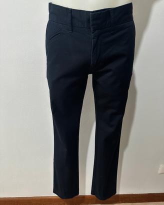 Pantalone Chino ZARA Blu Taglia 44