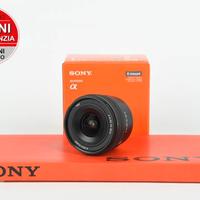 Sony 10-20mm f4 G E PZ USATO GARANTITO PER DUE ANN