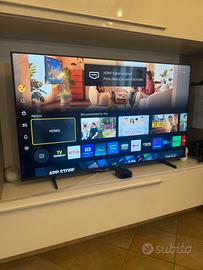 Hisense TV 58" QLED 4K 2025, Smart TV
