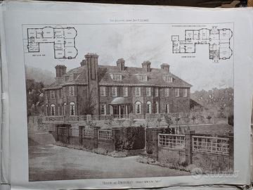 stampe architettura fine '800