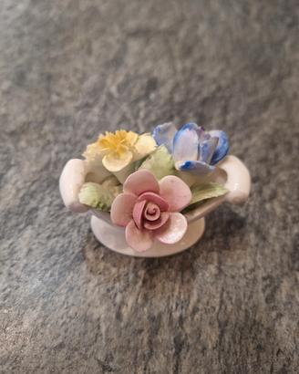 Royal Doulton - vintage piccolo cestino  di fiori