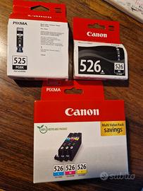 cartucce originali  varie stampanti Canon Pixma