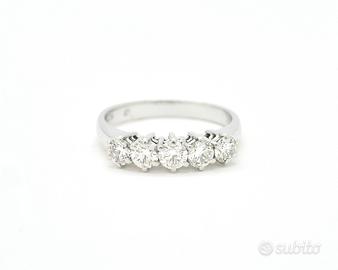 Anello Riviere Ct 1,00