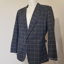 Giacca vintage a quadri uomo Red's 