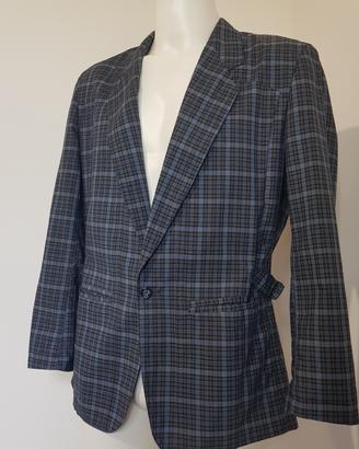 Giacca vintage a quadri uomo Red's 
