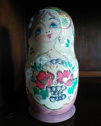 Matrioska in legno