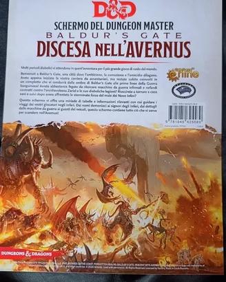 Schermo del Dungeon Master – Discesa nell'Avernus